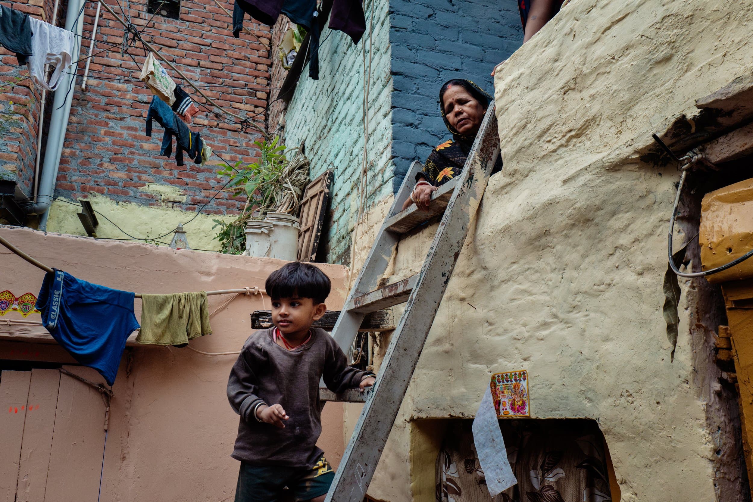 Delhi's slum