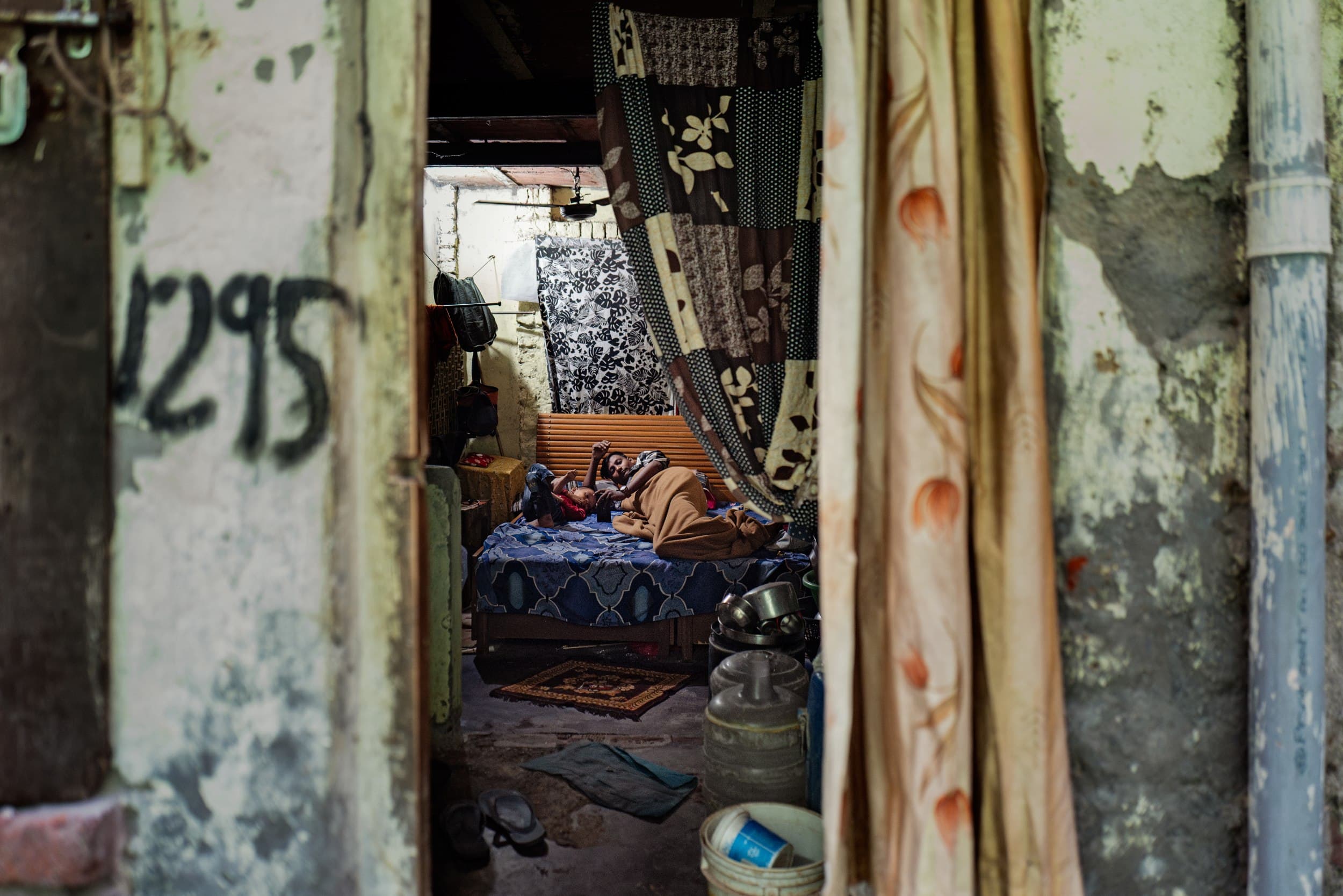 Delhi's slum