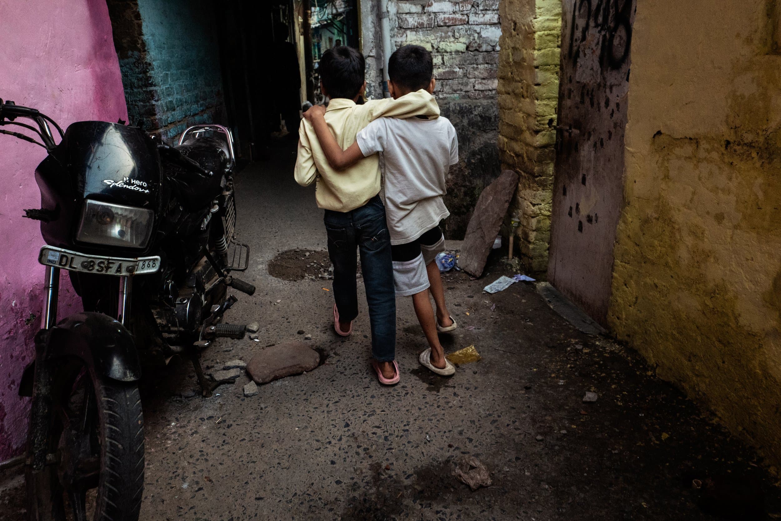 Delhi's slum